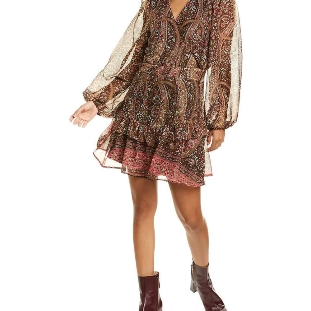 Walter Baker Mishka Grand Paisley Dress - Picture 1 of 5